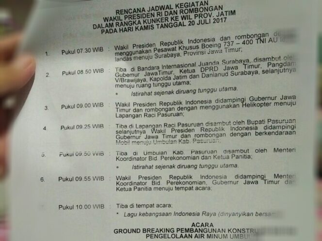 
					Wapres Jusuf Kalla, Akan Resmikan Proyek Umbulan Pasuruan