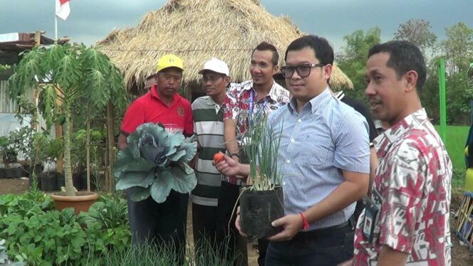 
					Perwakilan Electricite Du Laos (EDL) dari Laos saat studi banding di Pameran pertanian organik di Desa Mojolegi Kecamatan Gading, Rabu (6/9/2017)