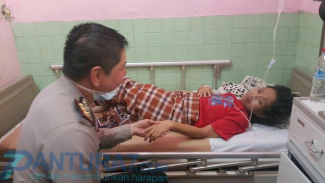 
					Kunjungi Emy, Kapolresta Probolinggo Janjikan Fasilitasi BPJS Kesehatan