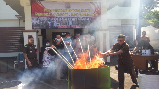 
					Pemusnahan BB, Pil Dextro dan Trex Mendominasi