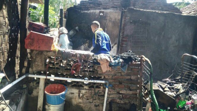 
					Asyik Potong Pohon, Api Bakar Rumah