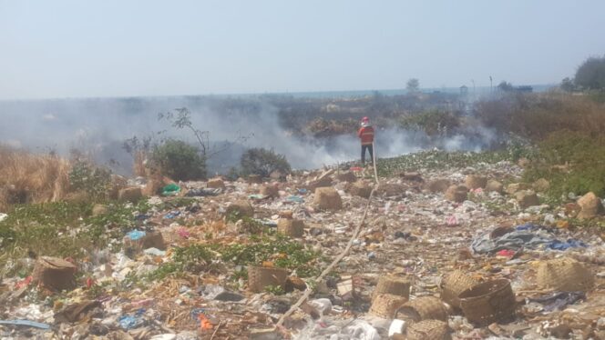 
					Kebakaran Sampah di PPM Nyaris Hanguskan PT KTI