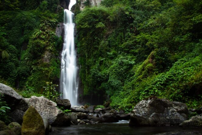
					Menyatu Bersama Alam di Air Terjun Kalipedati