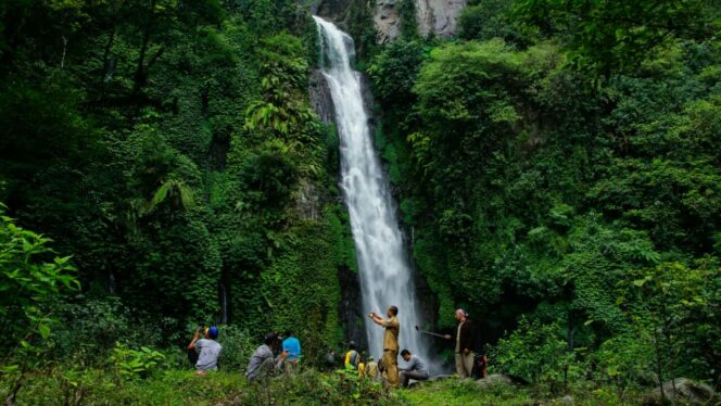 
					Eksotika Air Terjun Kalidepati Di Desa Kalianan, Kecamatan Krucil. (foto : Ist).