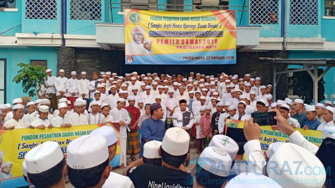 
					Gerakan Anti Hoaks Dari Genggong Untuk Pemilu Damai