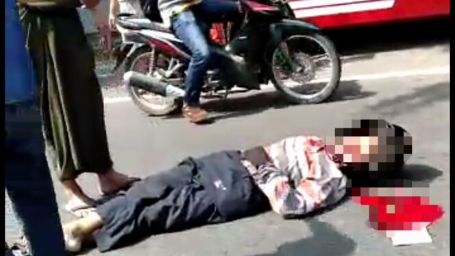 
					Nahas, Pemotor Ini Tewas Terlindas Fuso di Kraksaan