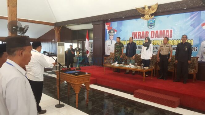 
					Gelar Ikrar Damai, Ini Saran Bupati Probolinggo Terkait Kerawanan Pilkades