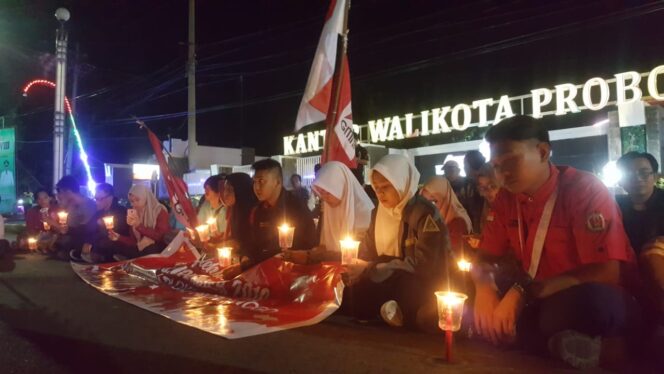 
					Lurug Kantor Pemkot, OKP Gelar Aksi Hari Pahlawan