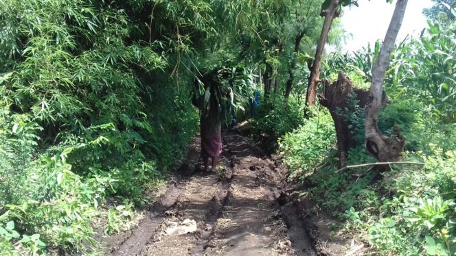 
					Jalan di Kareng Lor Tertimbun Tanah, Warga Mengeluh