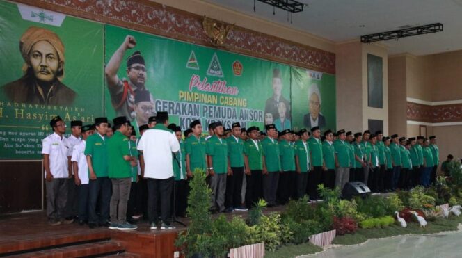 
					GP Ansor Kraksaan Dilantik, Targetkan Perbaiki 3 Bidang ini
