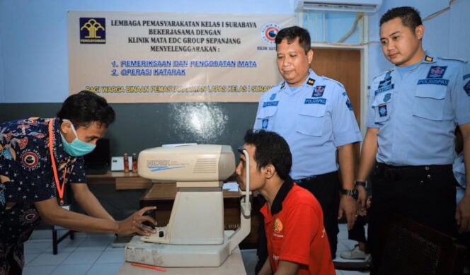 
					Asyik! Ada Layanan Mata Gratis di Lapas Porong