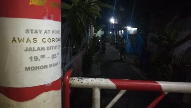 
					‘Jam Malam’ Tekan Covid-19, Semua Gang Ditutup