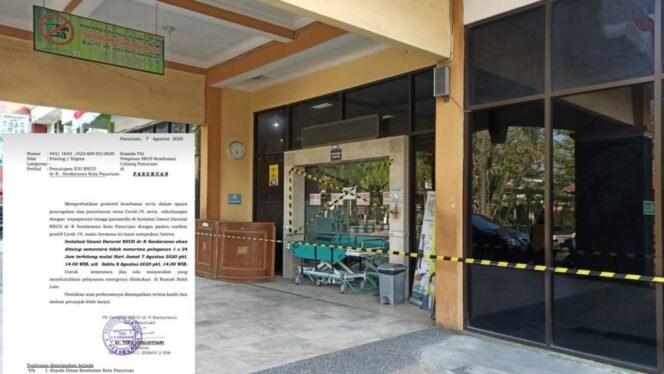 
					Ada Nakes Terpapar Covid-19, IGD RSUD dr R Soedarsono Tutup