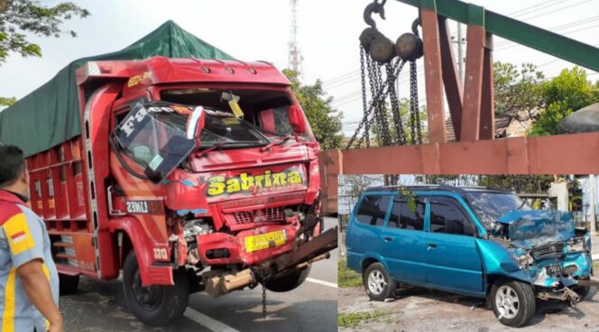 
					Truk Sasak Kijang, 1 Tewas