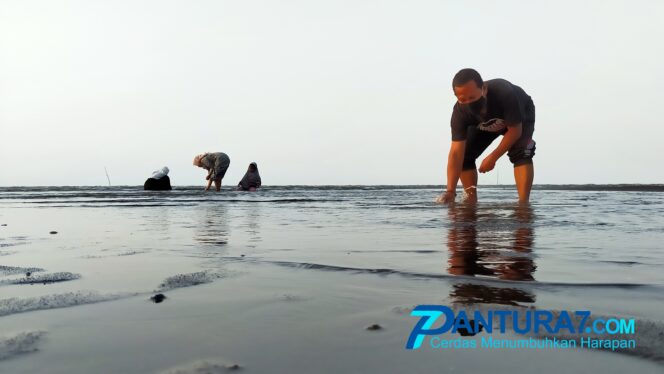 
					Berburu Kerang, Liburan Asyik saat Pandemi