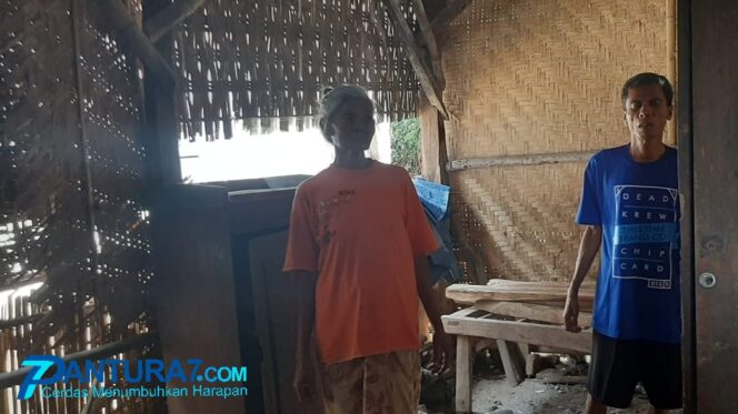 
					Akhirnya, Ibu-anak Penghuni Gubuk Dapat Bantuan