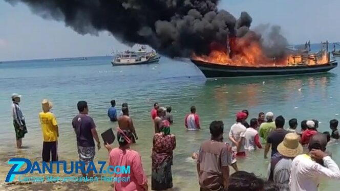 
					Polisi Hentikan Penyelidikan Kapal Terbakar di Giliketapang
