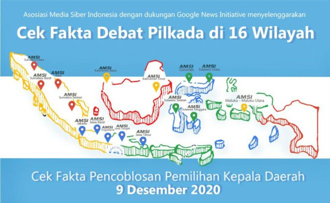 
					Pilkada 2020, AMSI Gelar Cek Fakta di 16 Wilayah