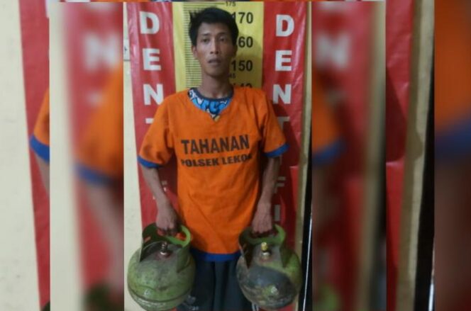 
					Akhirnya, Spesialis Pencuri LPG Subsidi Dicokok Polisi