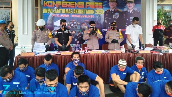
					Sepanjang 2020, Polres Pasuruan Ungkap 381 Kasus