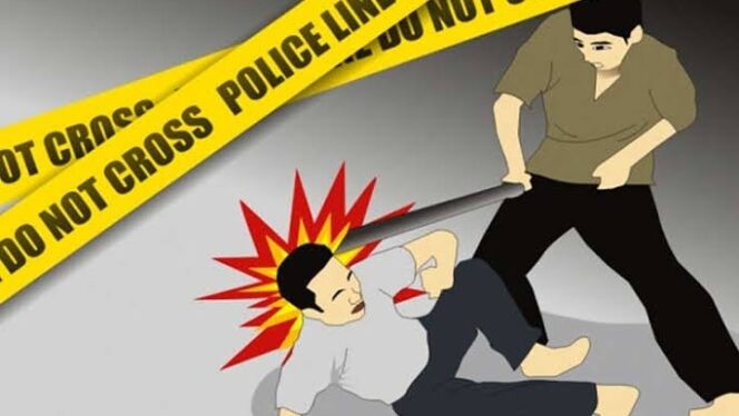 
					Asyik Nonton TV, Warga Krucil Dibacok Tetangga