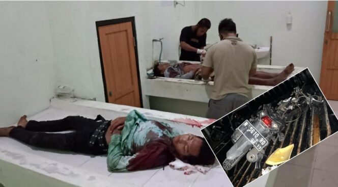 
					Melaju Zig-zag, Hantam Ertiga, 2 Pemotor Tewas