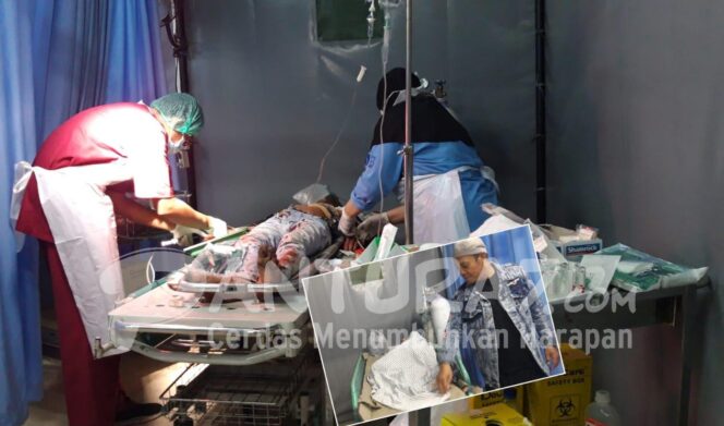 
					Sekelompok Remaja Diserang di Jl. AA Maramis, 2 Orang Luka Bacok