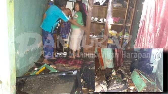 
					Petir Sambar Rumah Lansia di Krejengan, 2 Orang Luka