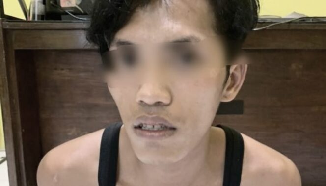 
					Isap Sabu, Kuli Bangunan Disel Polisi