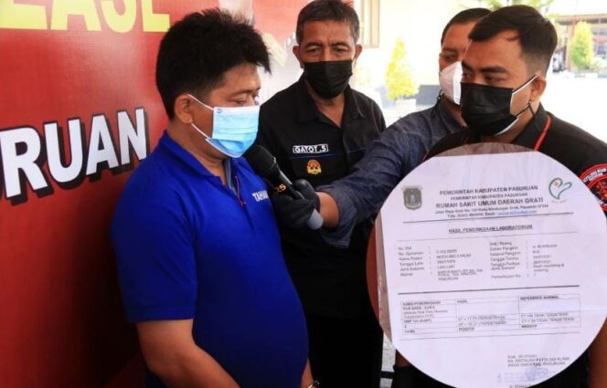 
					Hindari Pemeriksaan Polisi, Pria di Pasuruan Palsukan Surat Swab PCR