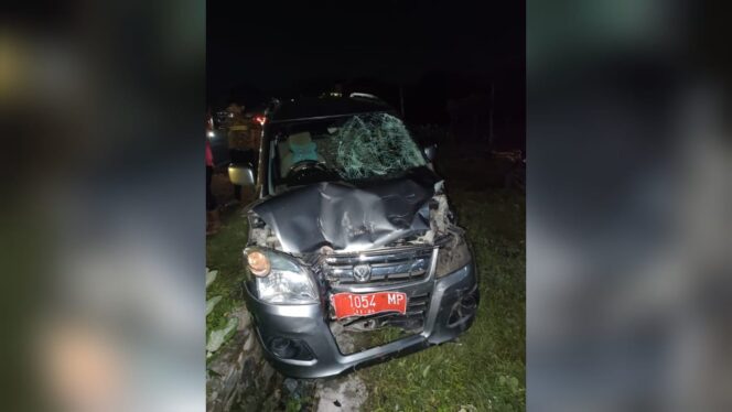 
					Diduga Mabuk, Mobil Pelat Merah Tabrak Sejoli
