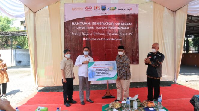 
					Sasa Inti Hibahkan Oksigen Generator ke RSUD Tongas Probolinggo
