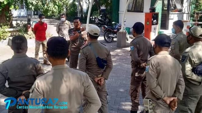 
					Level 1 PPKM, Satpol PP Kota Probolinggo Gencar Patroli