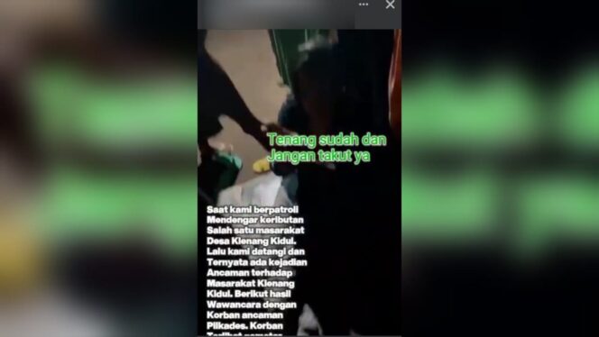 
					Beredar Video Wanita Diancam Dibacok Jika Tak Coblos Cakades Tertentu