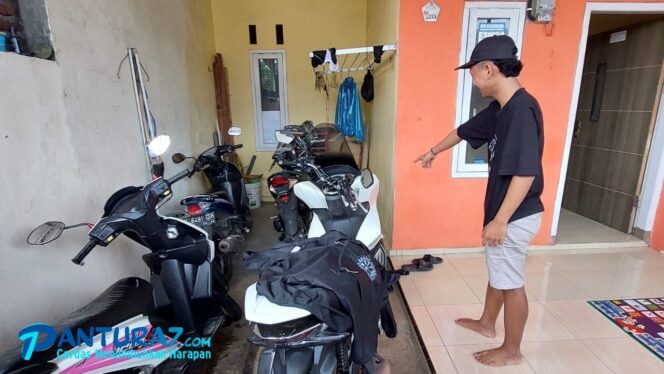 
					Diparkir di Teras Rumah, Motor Matik Dicuri