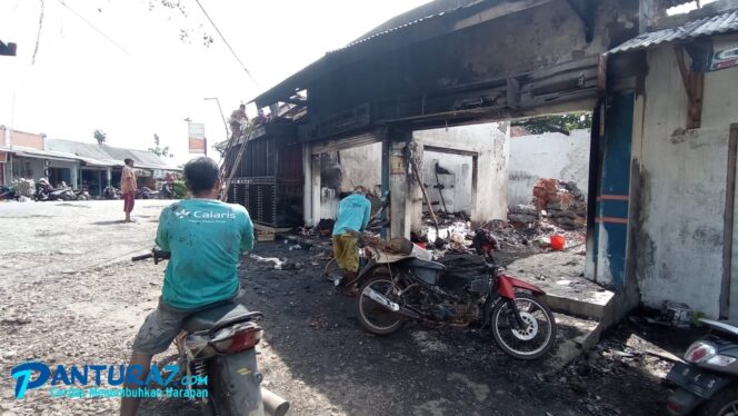
					Gegara Kompor Gas, Toko Peracangan di Kuripan Ludes Terbakar