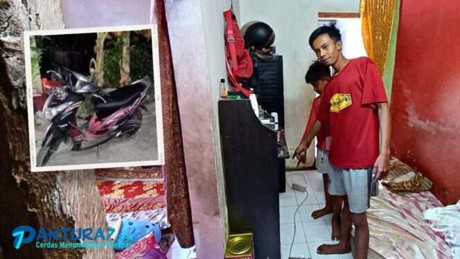 
					Kabur Gondol HP, Pencuri Tinggalkan Motornya