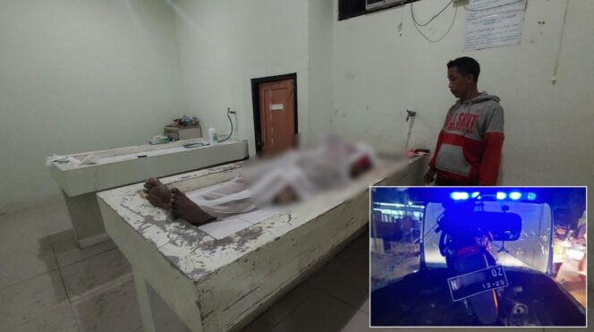 
					Kendaan Selip, Pemotor Dihantam Fuso di Jalur Pantura Dringu