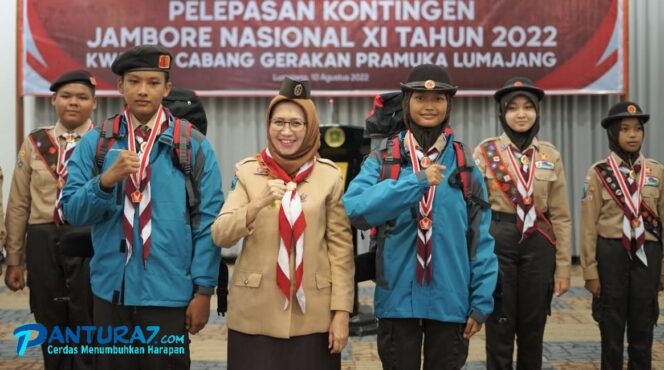 
					Kwarcab Pramuka Lumajang Dilepas ke Cibubur, ini Pesan Wabup Indah