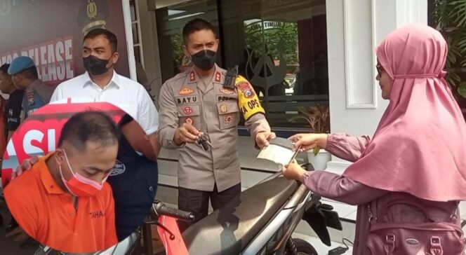 
					Maling 5 TKP Dibekuk, Motor Hasil Curian Dikembalikan 