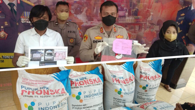 
					Gagalkan Penjualan Pupuk Subsidi, Polres Lumajang Sita 10 Ton Pupuk