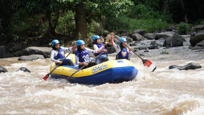 
					Kejurnas Arung jeram 2022, Jatim Sumbang 2 Emas 