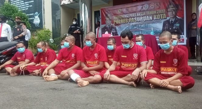 
					Polres Pasuruan Kota Gulung Belasan Maling Motor, ini Modus Para Tersangka