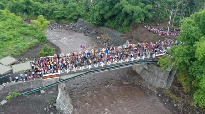
					Jembatan Gesang Lumajang Kini Bisa Dilewati, Habiskan Anggaran Rp7 M