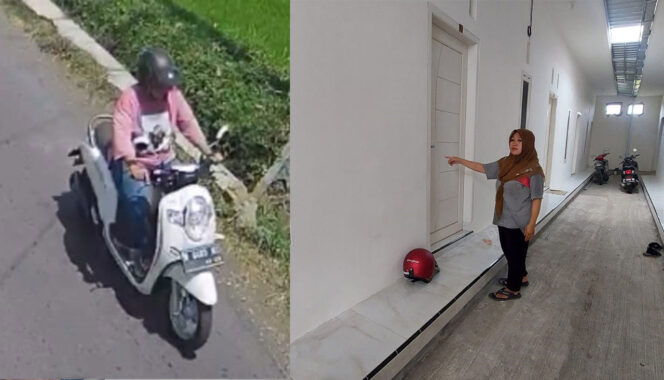
					Modus Pinjam, Motor Penghuni Kos Digondol