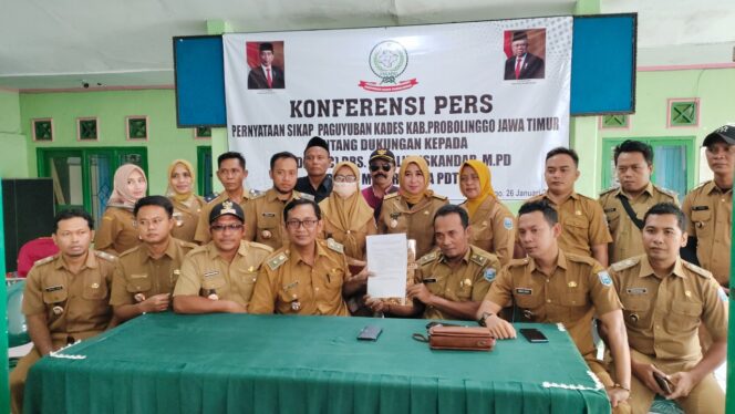 
					Sugiyanto (tengah) memimpin konferensi pers pakapro, Kamis (26/1/2023).
