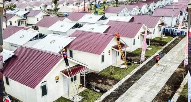 
					Hunian relokasi penyintas Semeru Lumajang yang belum tersertifikasi. (foto: dok)