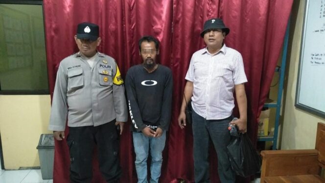 
					DITANGKAP: RN ditangkap polisi setelah 3 bulan jadi buron. (foto: Polsek Pasirian)