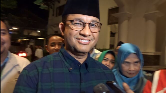 
					Bakal Calon Presiden yang diusung oleh Partai Koalisi Perubahan, Anies Baswedan. (foto: Moh. Rois)