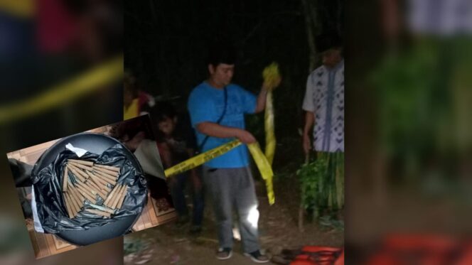 
					AMUNISI: Warga Lumbang, Pasuruan, menemukan amunisi saat menggali pondasi rumah. (foto: Moh. Rois)